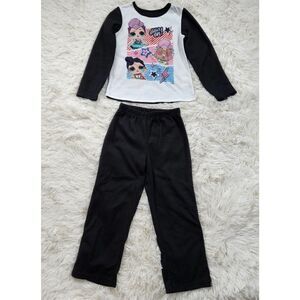 LOL Surprise Pajama Set Girls Long Sleeves, Pants Fleece